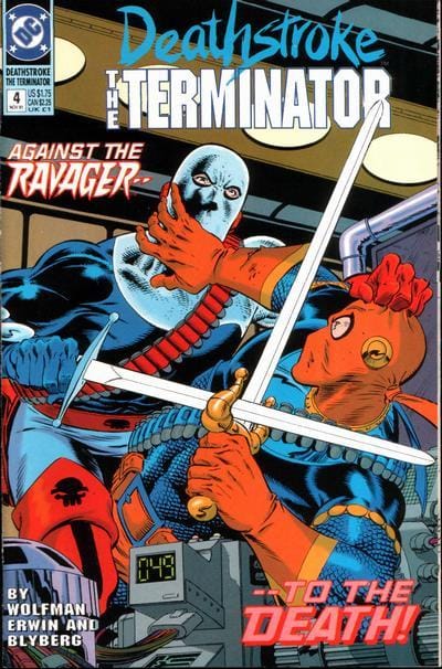 DC COMIC BOOK Deathstroke, the Terminator #4 (VF)