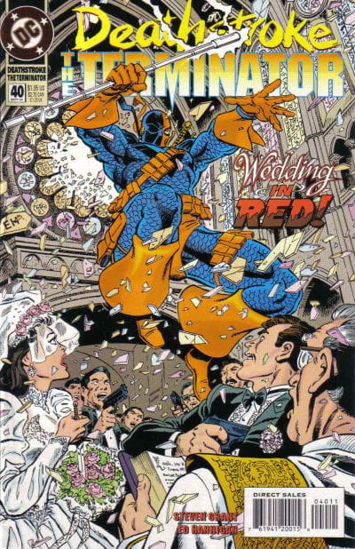 DC COMIC BOOK Deathstroke, the Terminator #40 (VF)