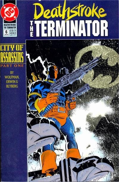DC COMIC BOOK Deathstroke, the Terminator #6 (VF)
