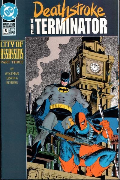 DC COMIC BOOK Deathstroke, the Terminator #8 (VF)