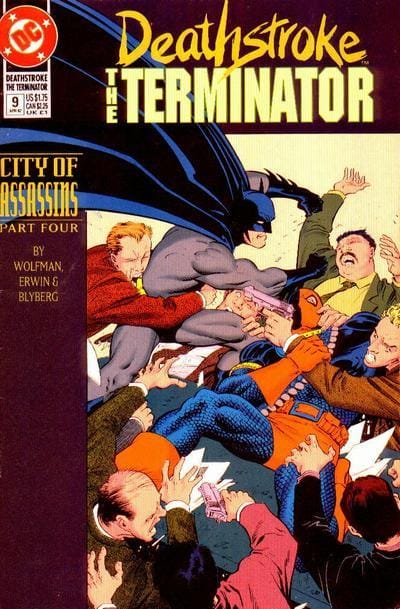 DC COMIC BOOK Deathstroke, the Terminator #9 (VF)