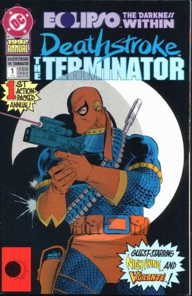 DC COMIC BOOK Deathstroke, the Terminator Annual #1 (VF)