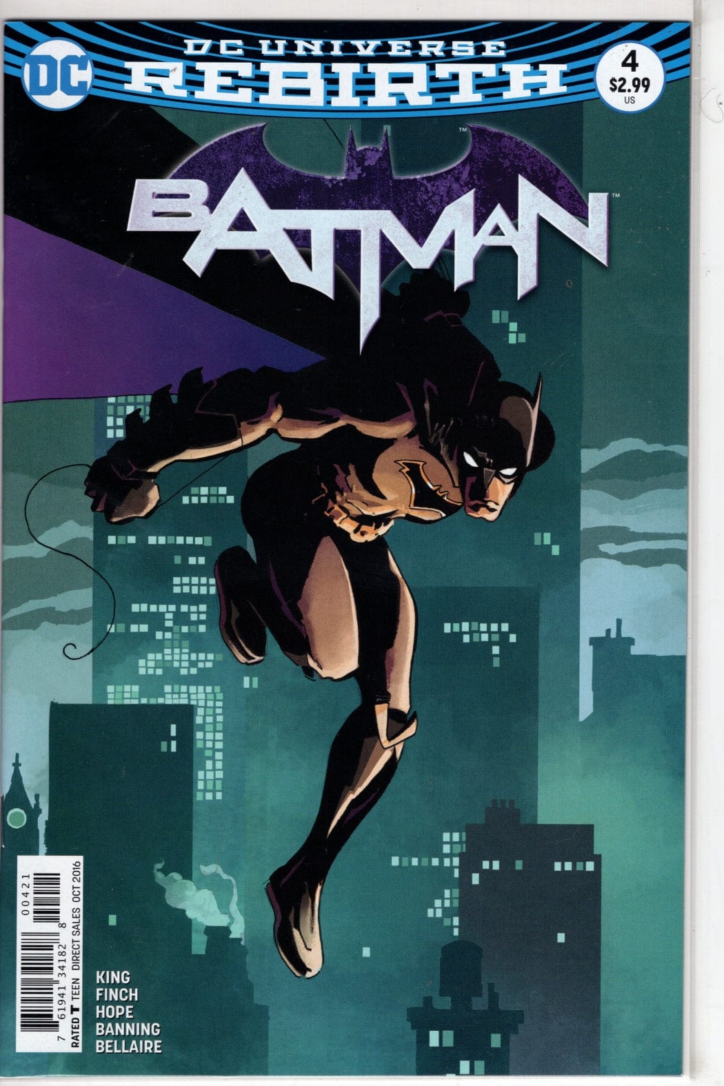 DC COMICS BATMAN #4 VAR ED