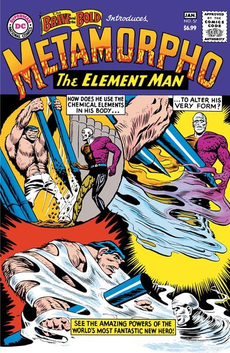 DC Comics BRAVE AND THE BOLD #57 FACSIMILE EDITION CVR B RAMONA FRADON & CHARLES PARIS FOIL VAR