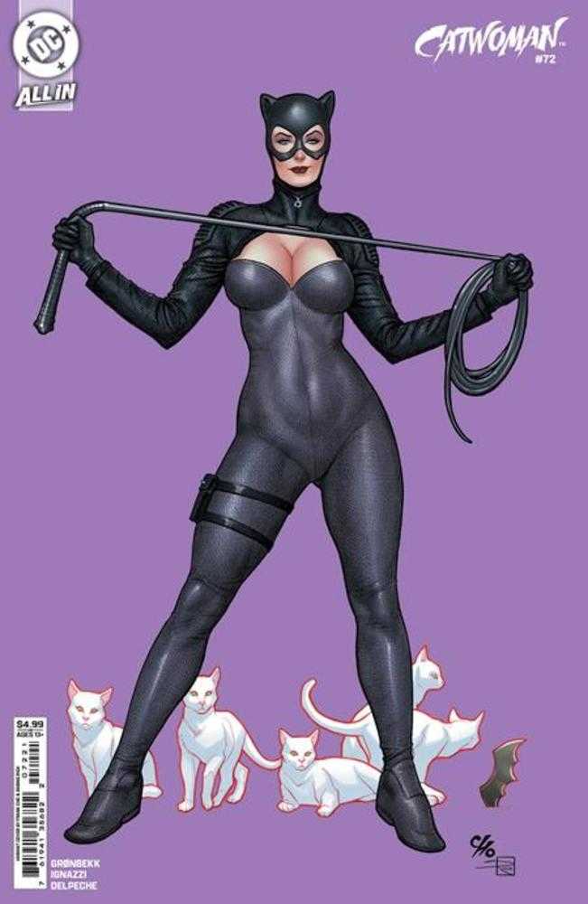DC Comics Catwoman #72 Cover B Frank Cho Card Stock Variant