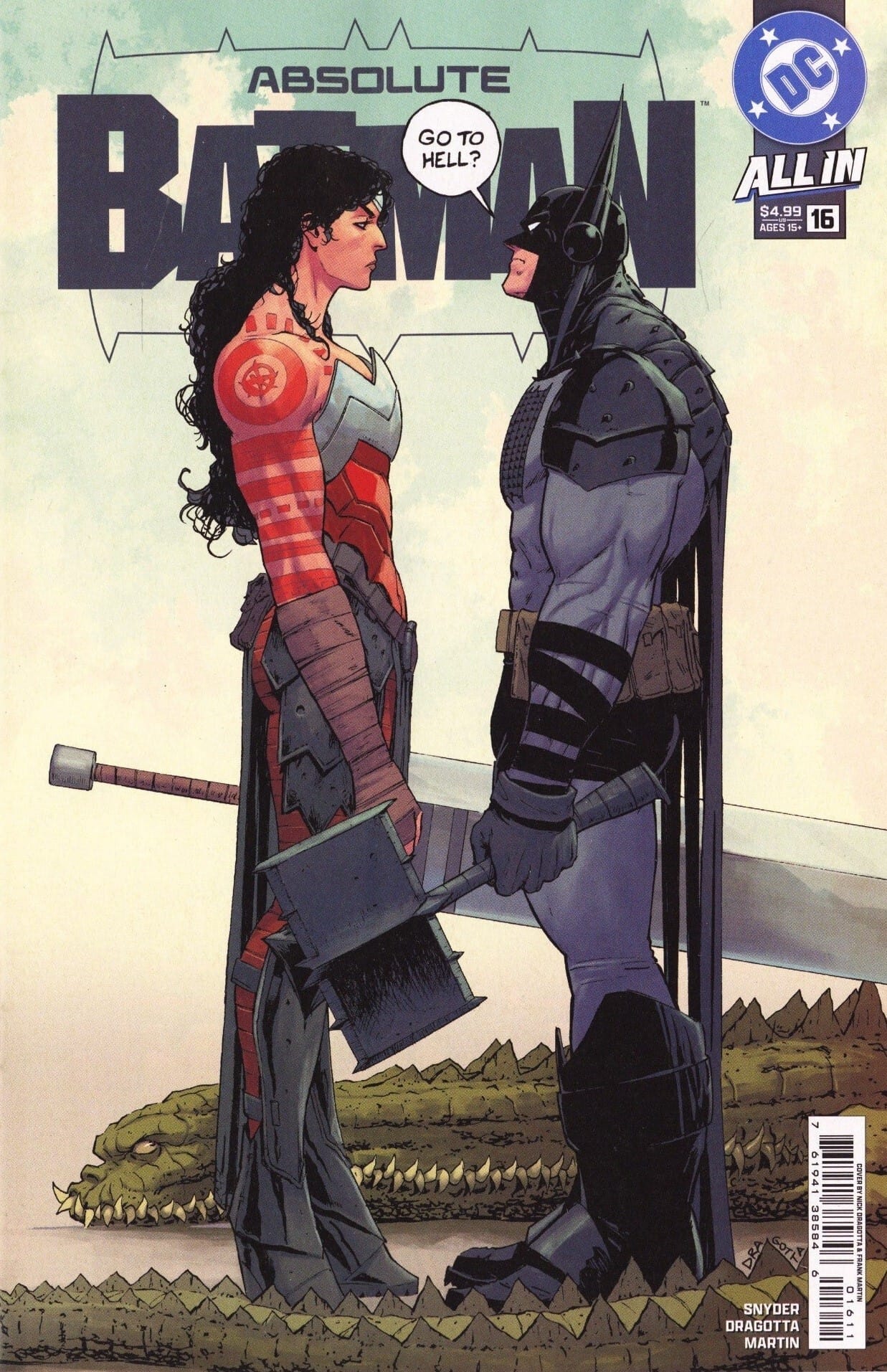 DC Comics COMIC BOOK Absolute Batman #16 - CVR A 1ST PRINT (VF/NM)