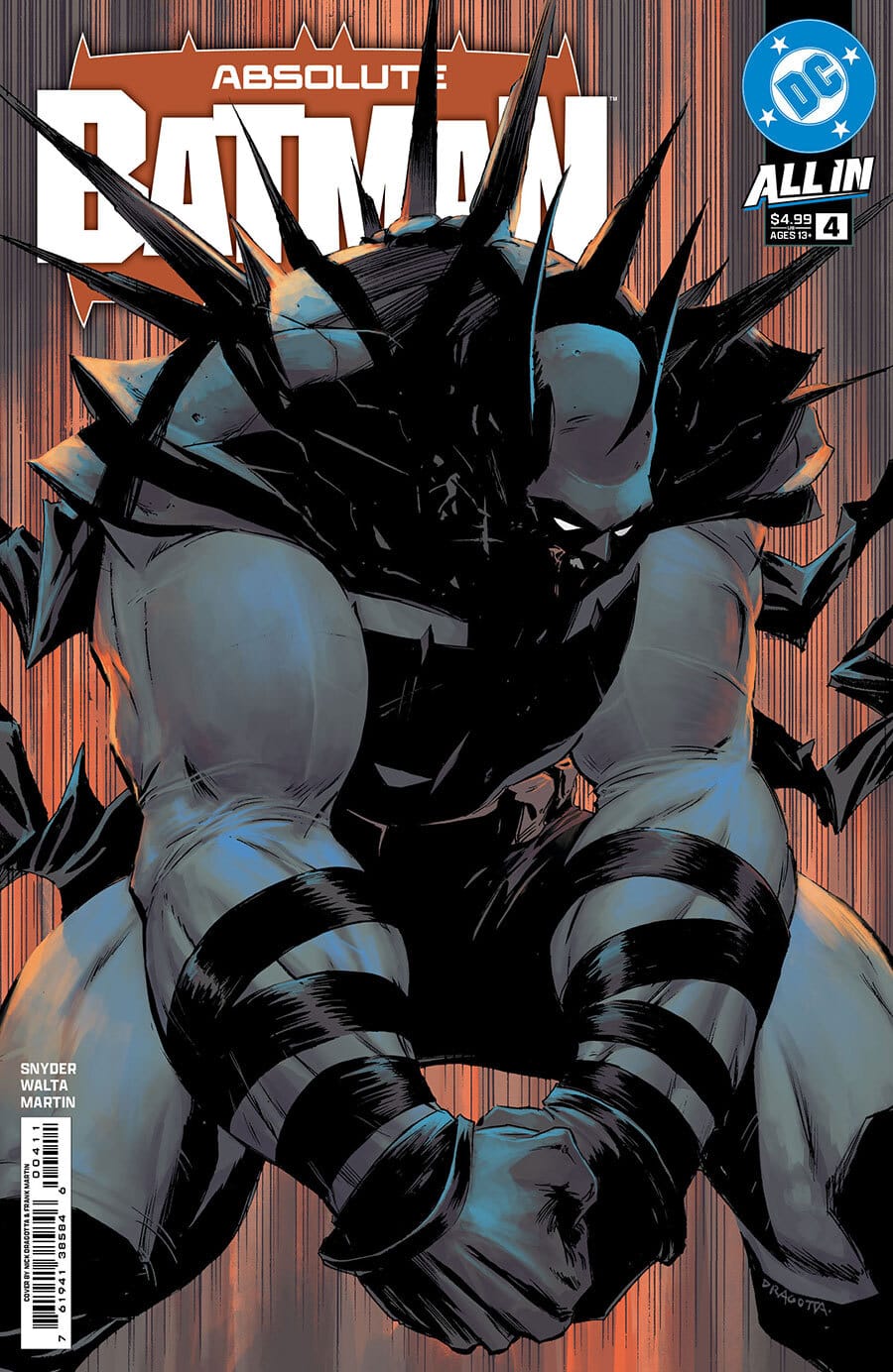 DC Comics COMIC BOOK Absolute Batman #4 - CVR A 1ST PRINT (VF/NM)