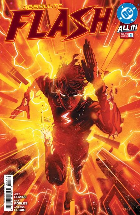 DC Comics COMIC BOOK ABSOLUTE FLASH #1 Second Printing Cvr A Nick Robles