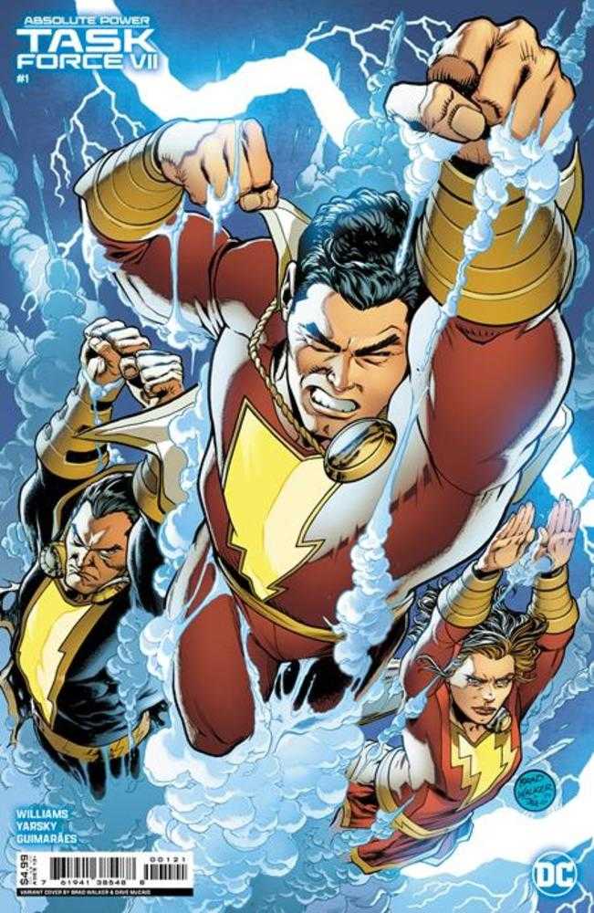 DC Comics COMIC BOOK Absolute Power Task Force Vii #1 (Of 7) Cover C Brad Walker Card Stock Variant
