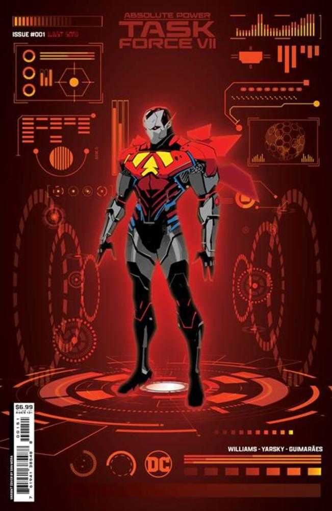 DC Comics COMIC BOOK Absolute Power Task Force Vii #1 (Of 7) Cover F Dan Mora Foil Variant