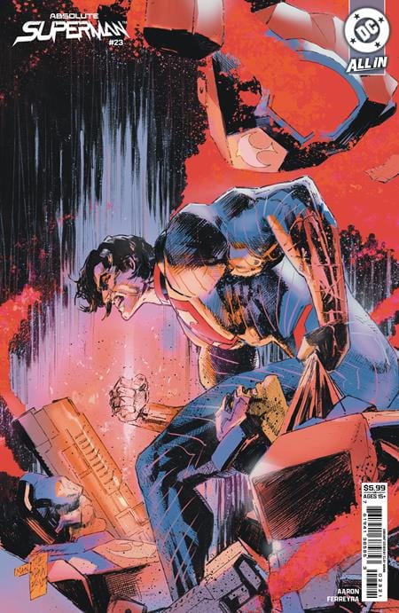 DC Comics COMIC BOOK ABSOLUTE SUPERMAN #23 CVR B CLAY MANN CARD STOCK VAR (VF/NM)