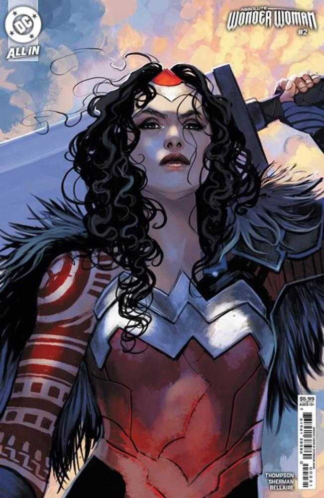 DC Comics COMIC BOOK Absolute Wonder Woman #2 Cover C Stephanie Hans Card Stock Variant