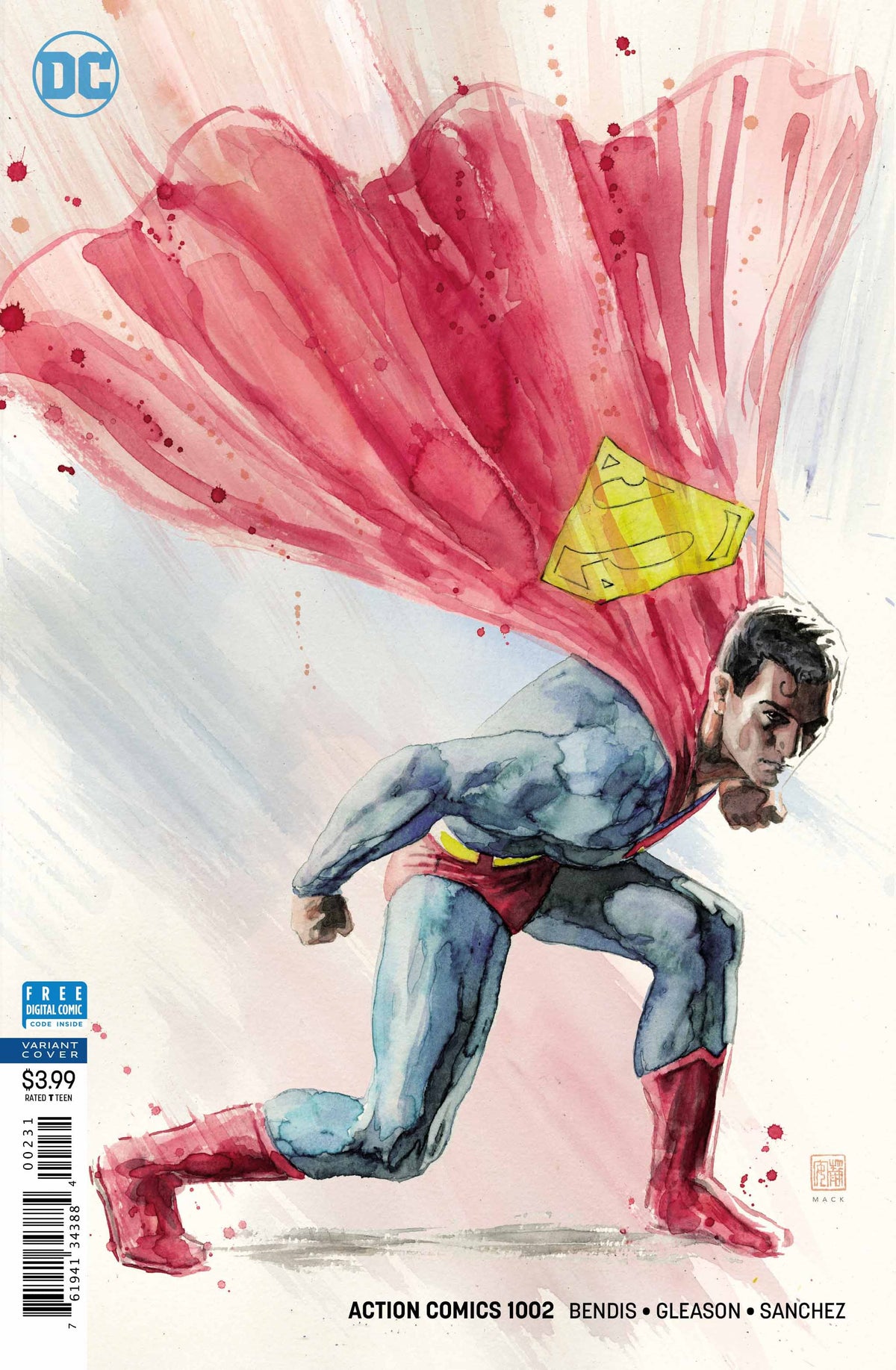 DC Comics COMIC BOOK Action Comics #1002 - CVR C (FN)