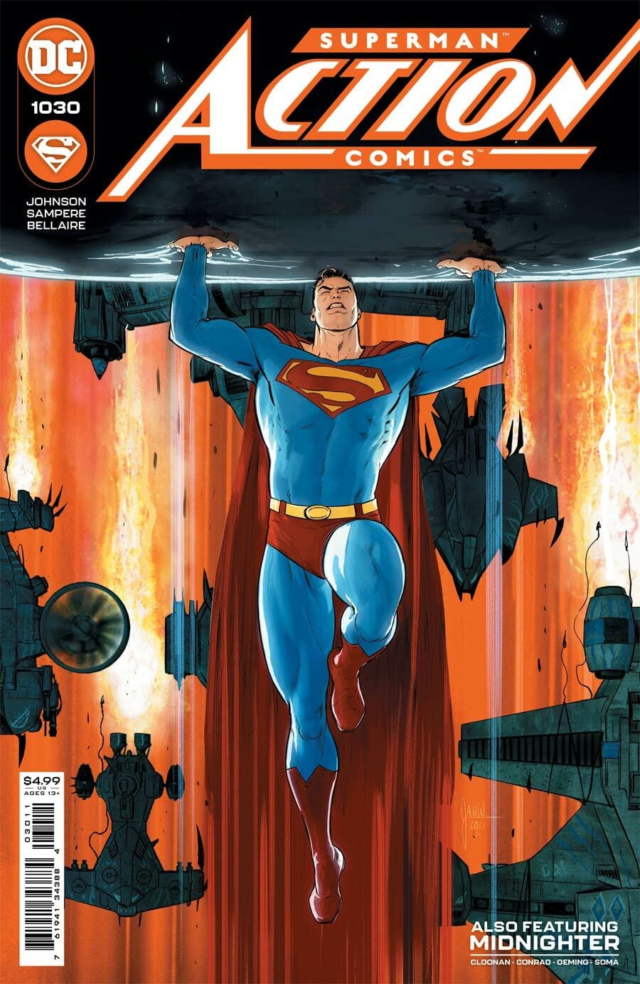 DC Comics COMIC BOOK Action Comics #1030 - CVR A (FN)