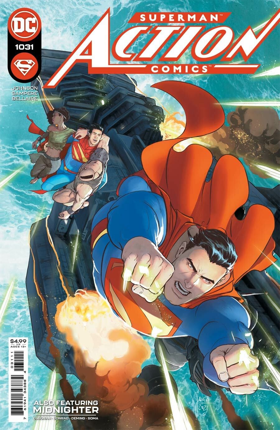 DC Comics COMIC BOOK Action Comics #1031 - CVR A (FN)