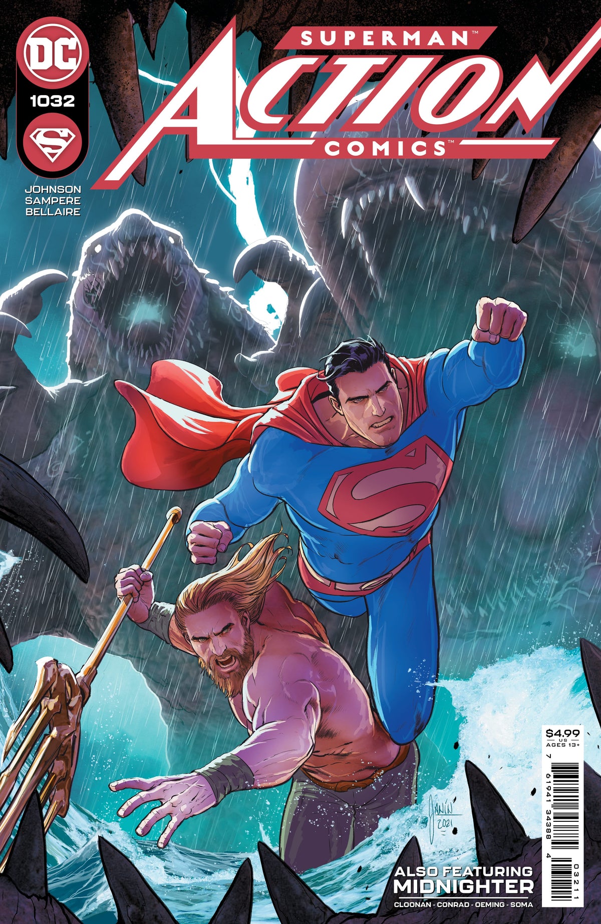 DC Comics COMIC BOOK Action Comics #1032 - CVR A (FN)