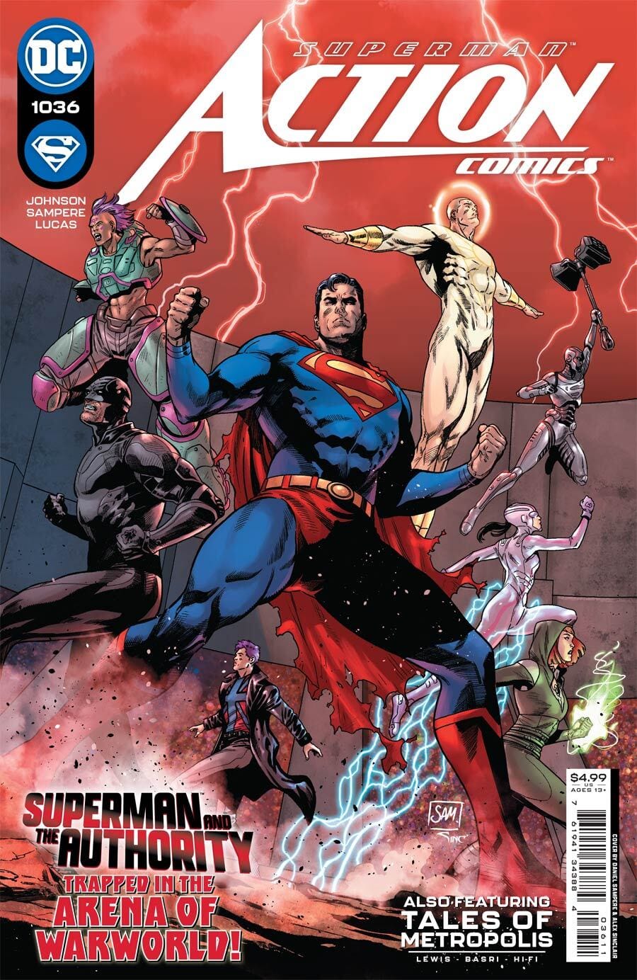 DC Comics COMIC BOOK Action Comics #1036 - CVR A (FN)