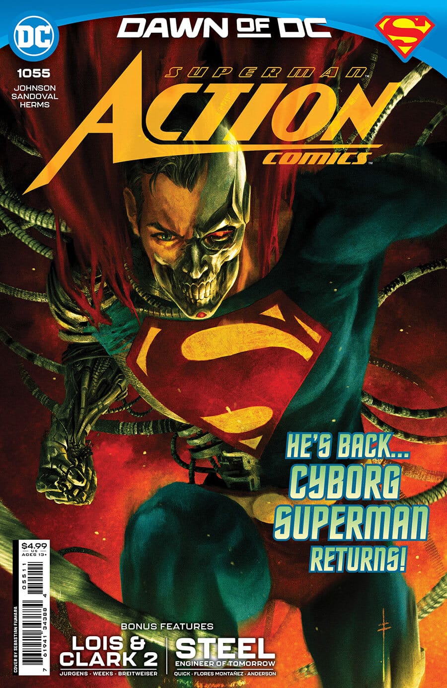 DC Comics COMIC BOOK Action Comics #1055 - CVR A (FN)