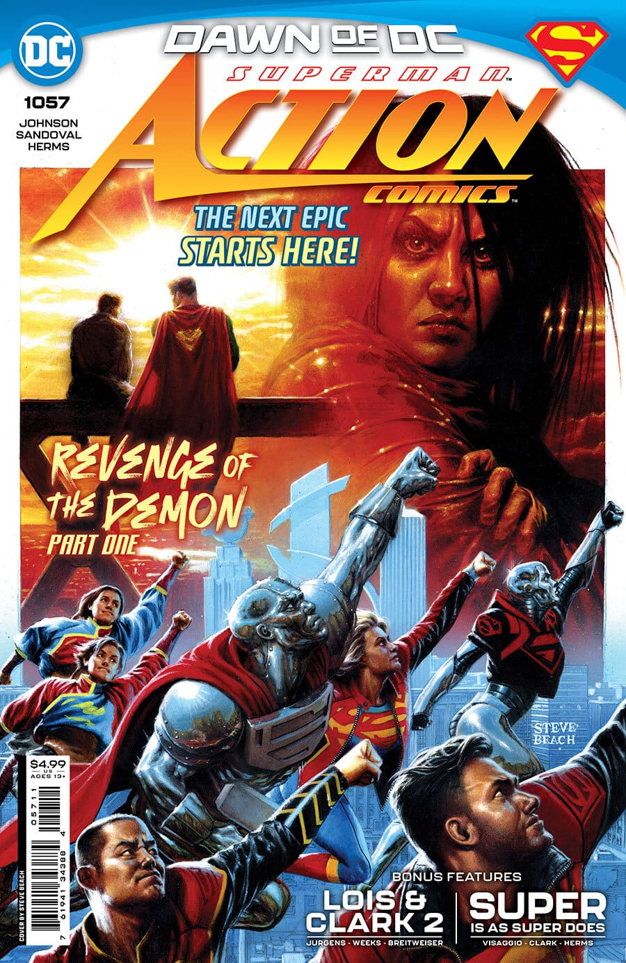 DC Comics COMIC BOOK Action Comics #1057 - CVR A (FN)