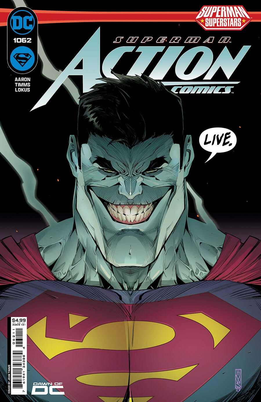 DC Comics COMIC BOOK Action Comics #1062 - CVR A (FN)