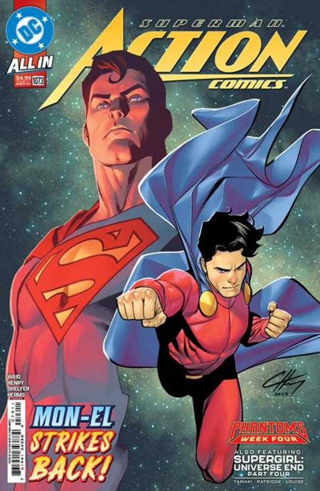 DC Comics COMIC BOOK Action Comics #1073 Cover A Clayton Henry