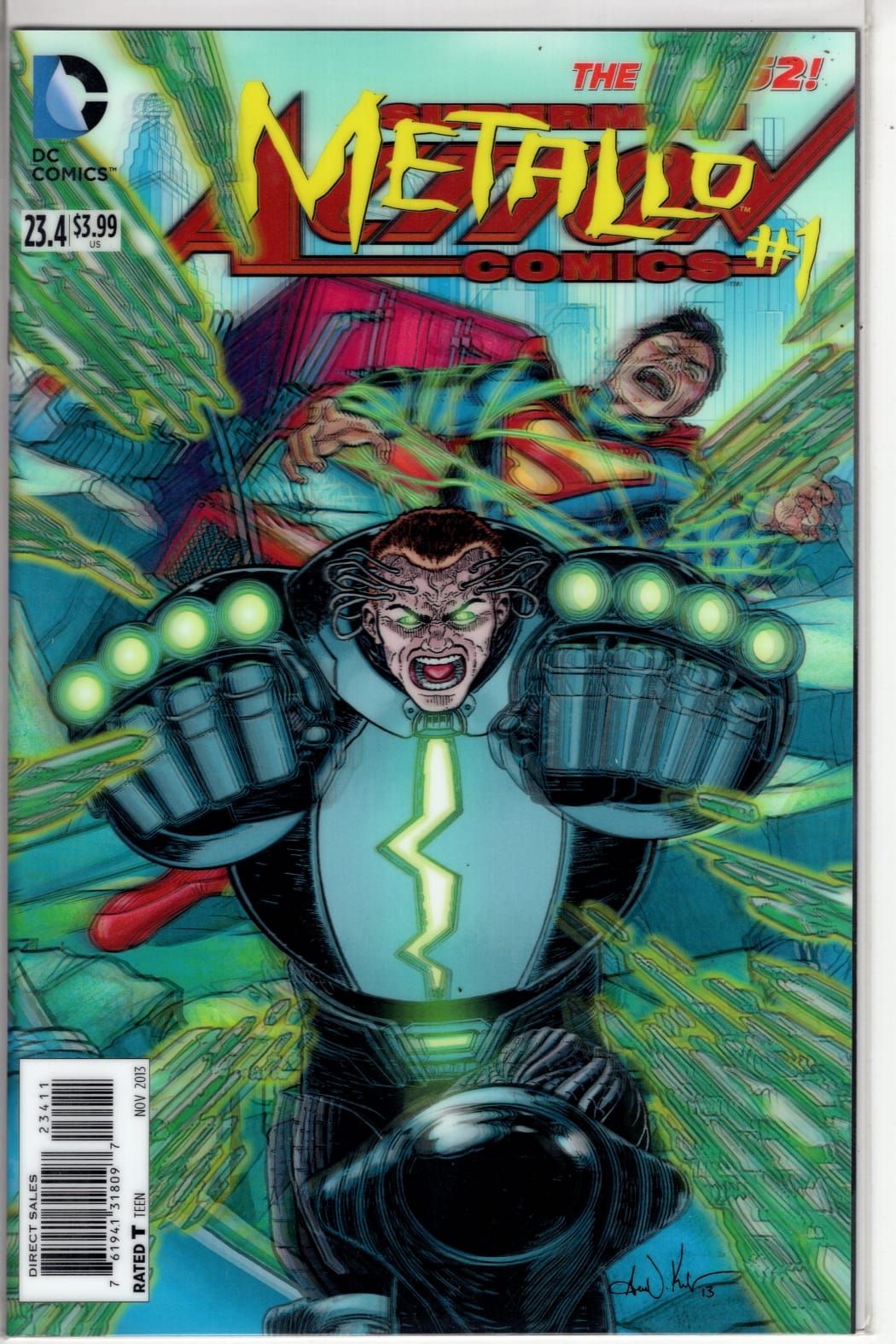 DC COMICS COMIC BOOK ACTION COMICS #23.4 METALLO (VF)