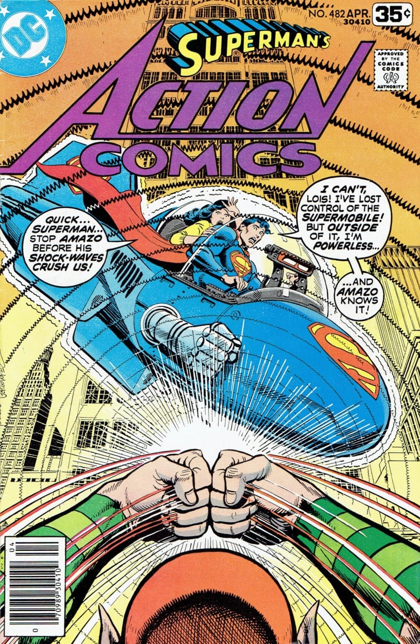 DC Comics COMIC BOOK Action Comics #482 (VG)