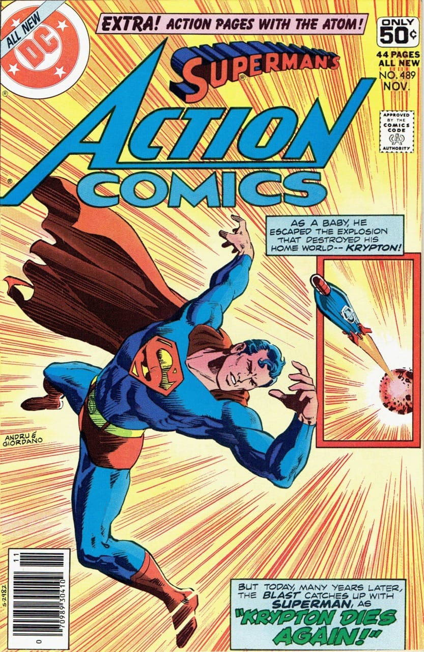 DC Comics COMIC BOOK Action Comics #489 (VG)