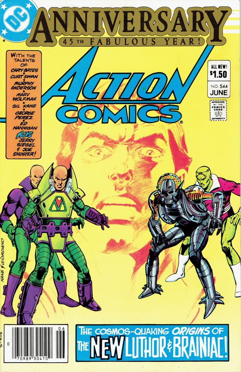 DC Comics COMIC BOOK Action Comics #544 (VG)