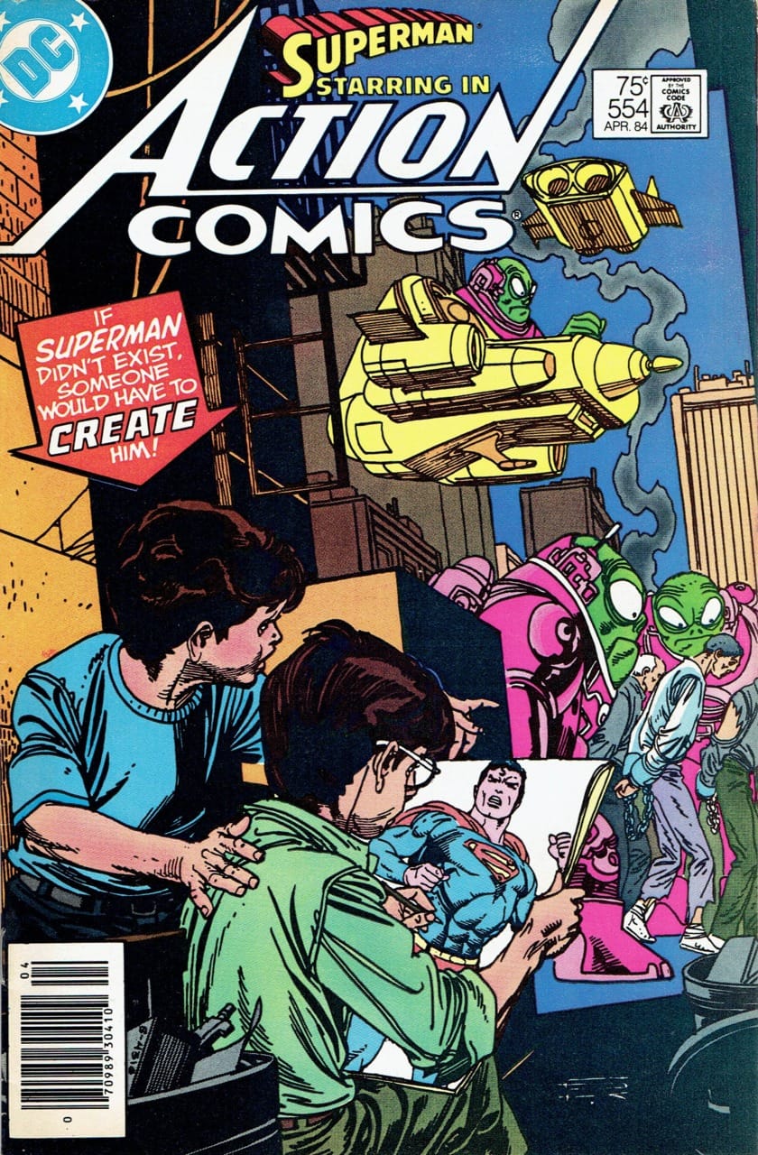 DC Comics COMIC BOOK Action Comics #554 (VG)