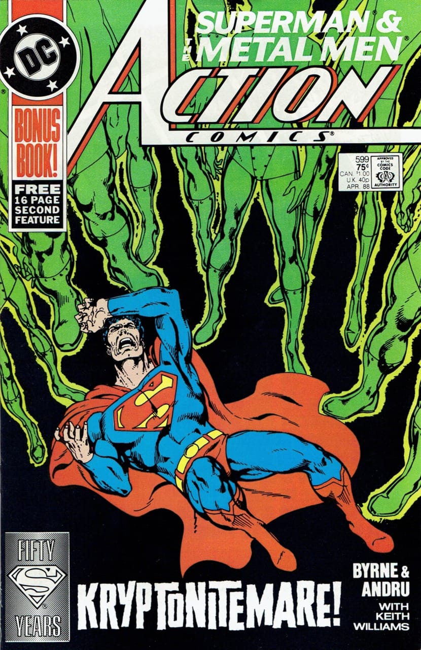 DC Comics COMIC BOOK Action Comics #599 - Element 126; The Karma Baggers (VF)