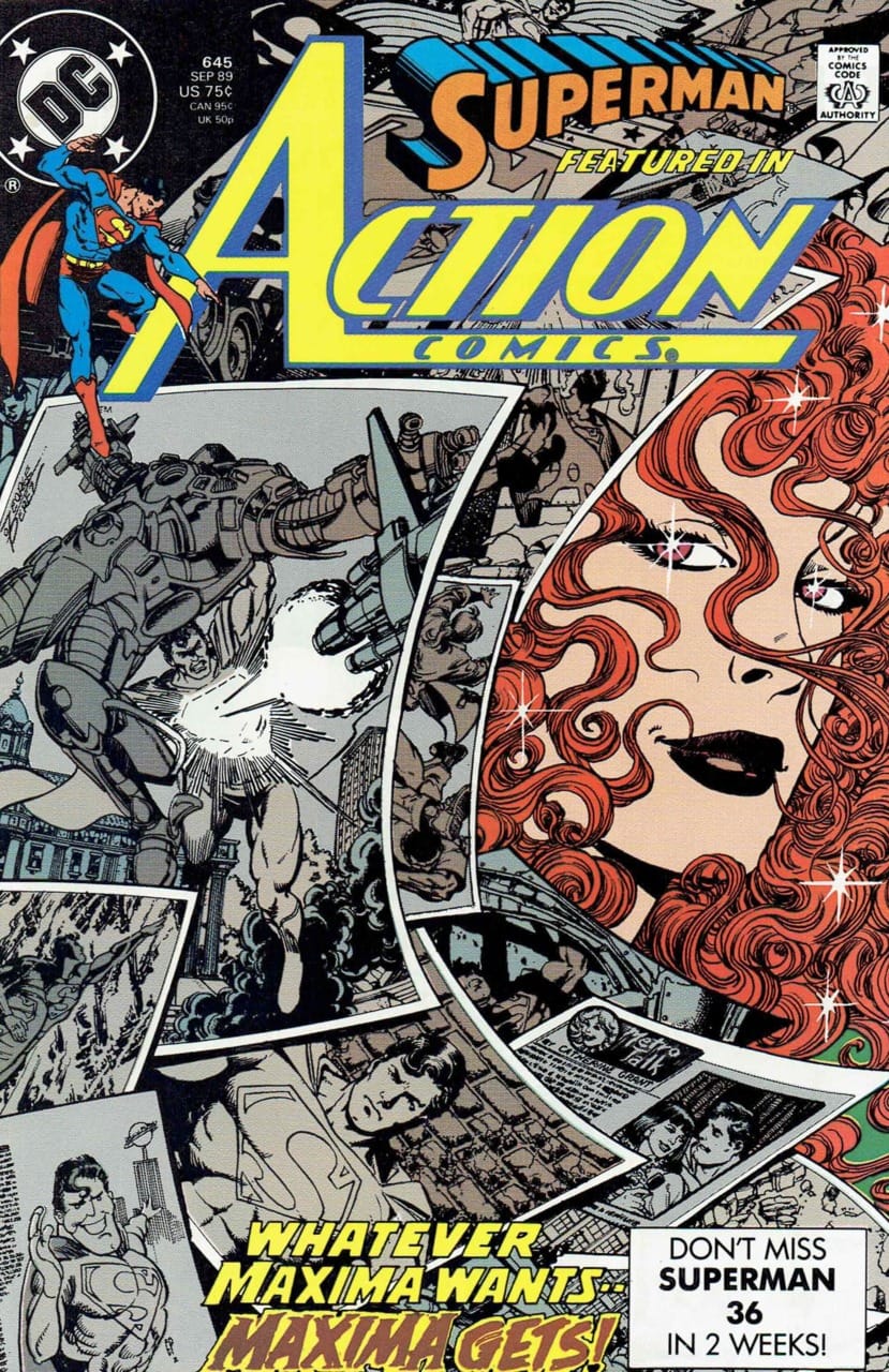 DC Comics COMIC BOOK Action Comics #645 - My Lady Maxima! (VF)