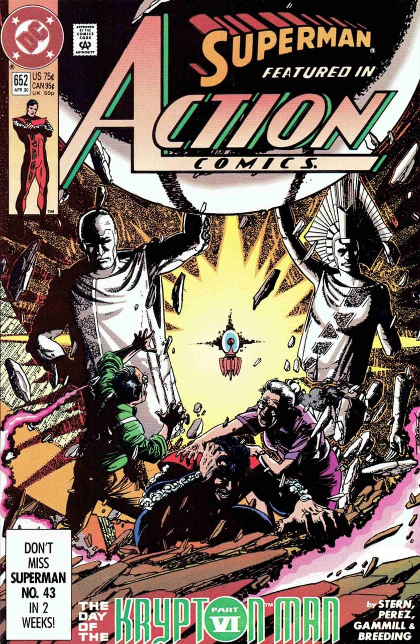 DC Comics COMIC BOOK Action Comics #652 - Wayward Son (VF)