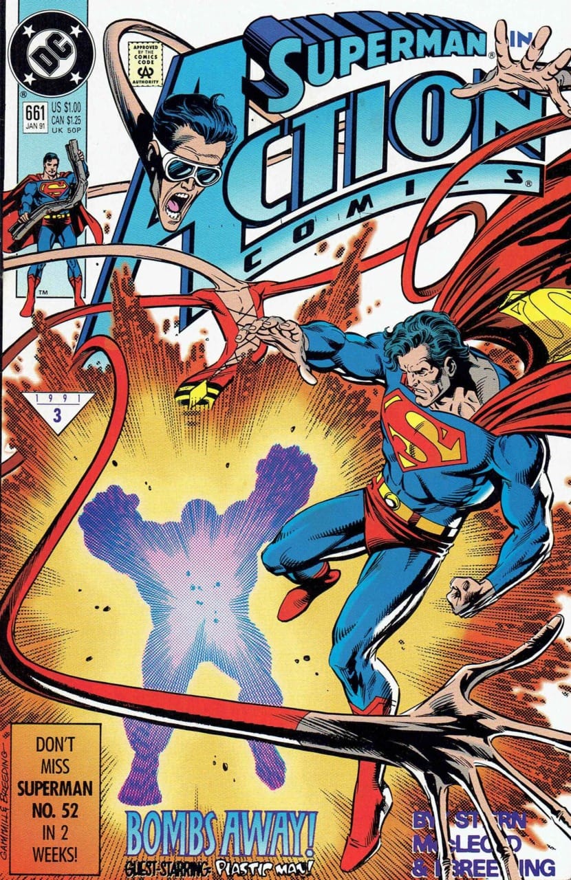 DC Comics COMIC BOOK Action Comics #661 - Stretching a Point! (VF)