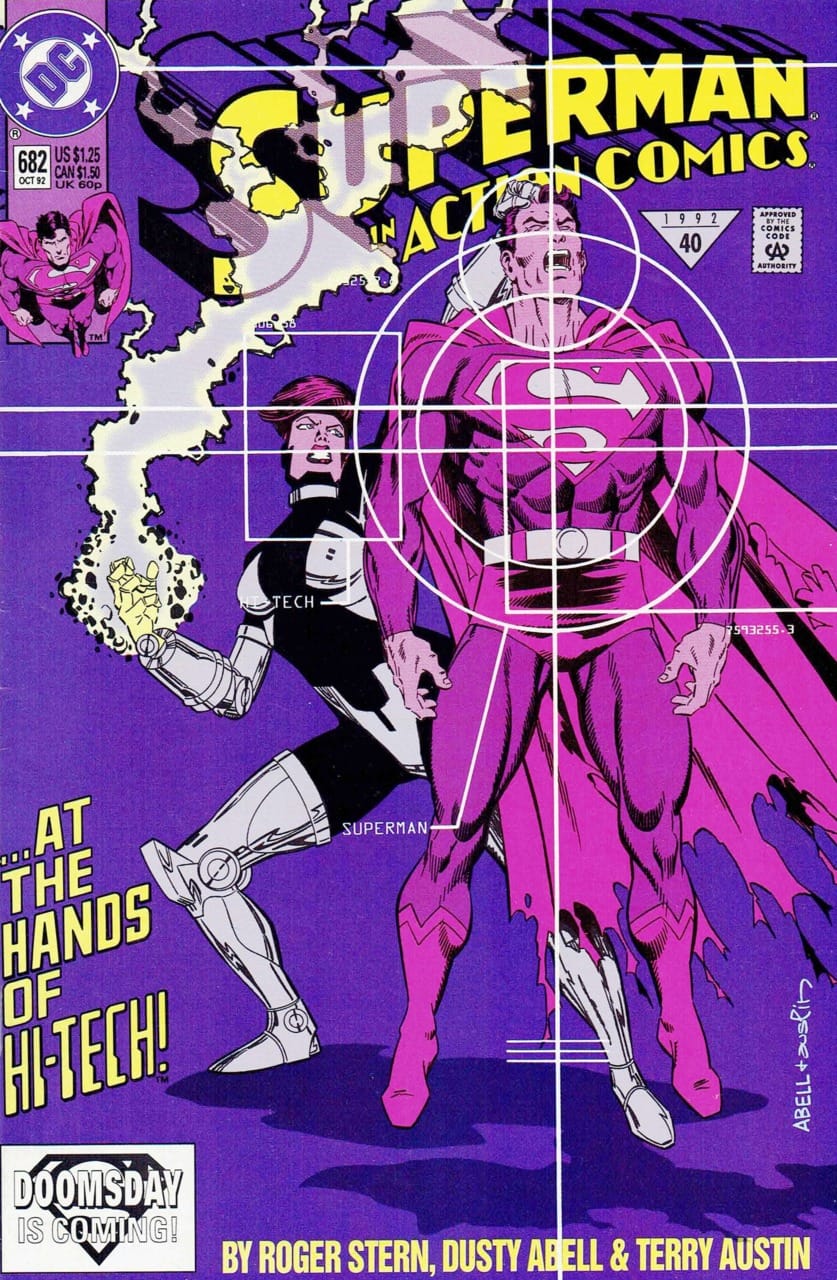 DC Comics COMIC BOOK Action Comics #682 - Gauntlet! (VF)