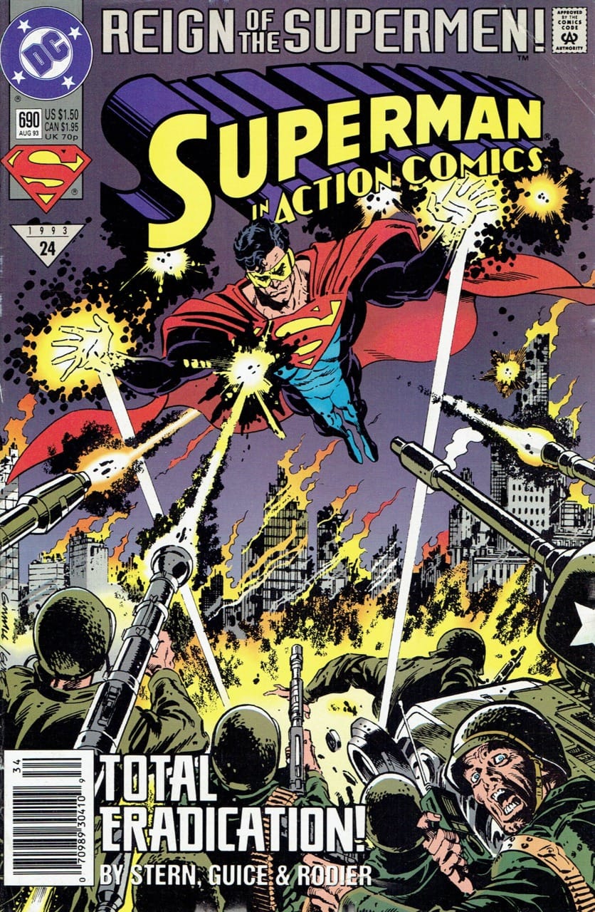 DC Comics COMIC BOOK Action Comics #690 - Lies & Revelations (VF)