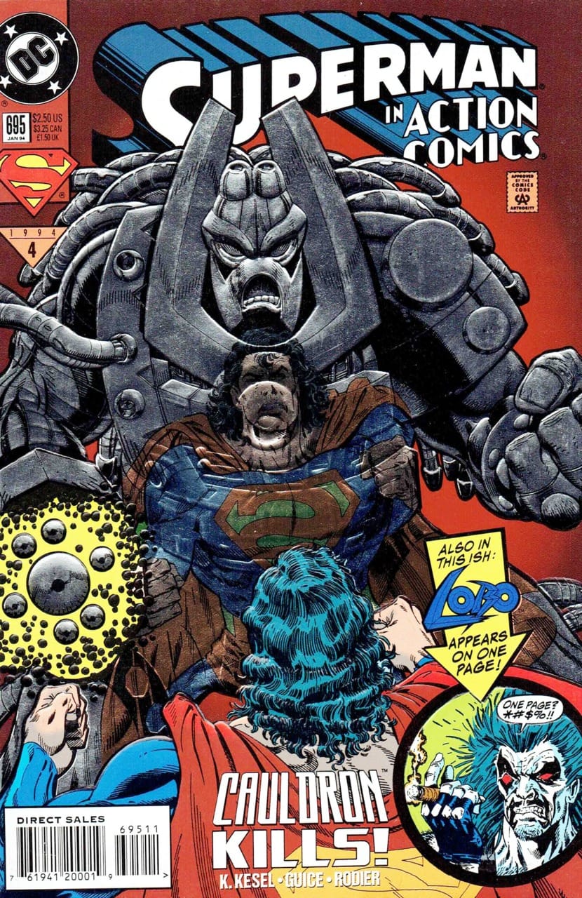 DC Comics COMIC BOOK Action Comics #695 (VF)