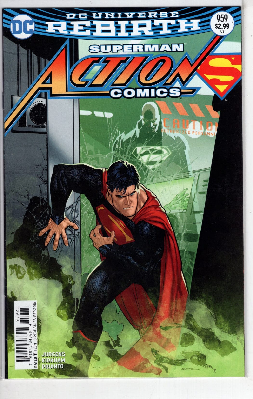 DC COMICS COMIC BOOK ACTION COMICS #959 VAR ED