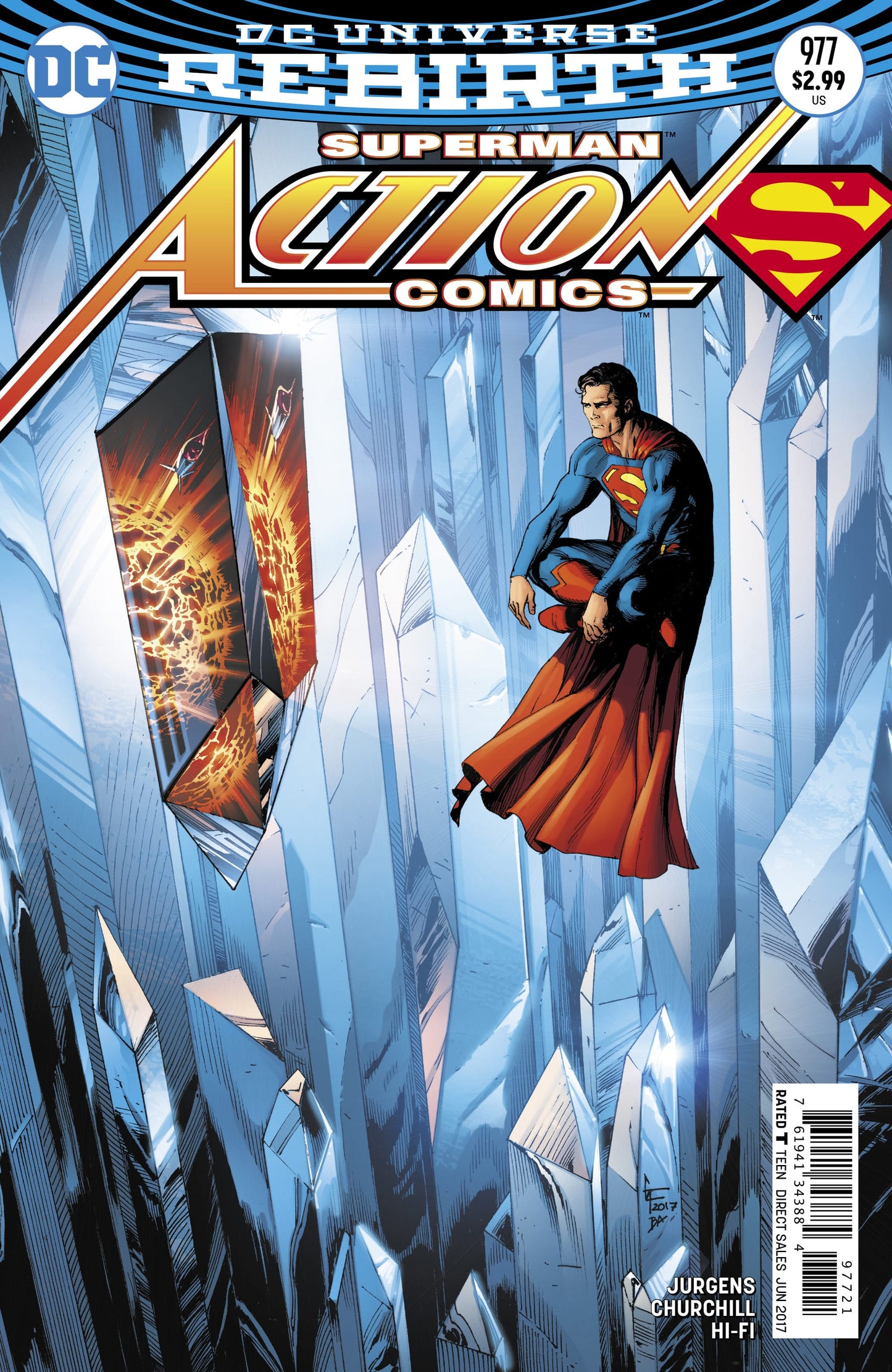 DC Comics COMIC BOOK Action Comics #977 - CVR B (VF/NM)