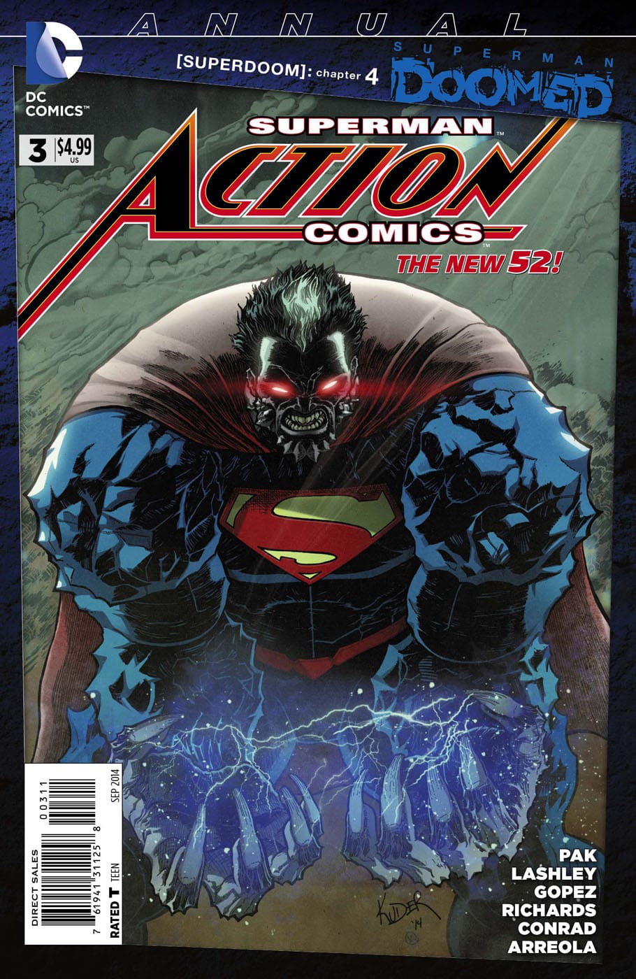 DC Comics COMIC BOOK Action Comics Annual #3 - CVR A (FN)
