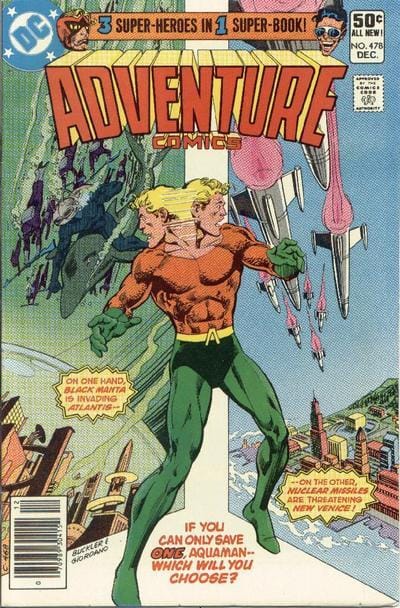 DC Comics COMIC BOOK Adventure Comics #478 - CVR A (FN/VF)