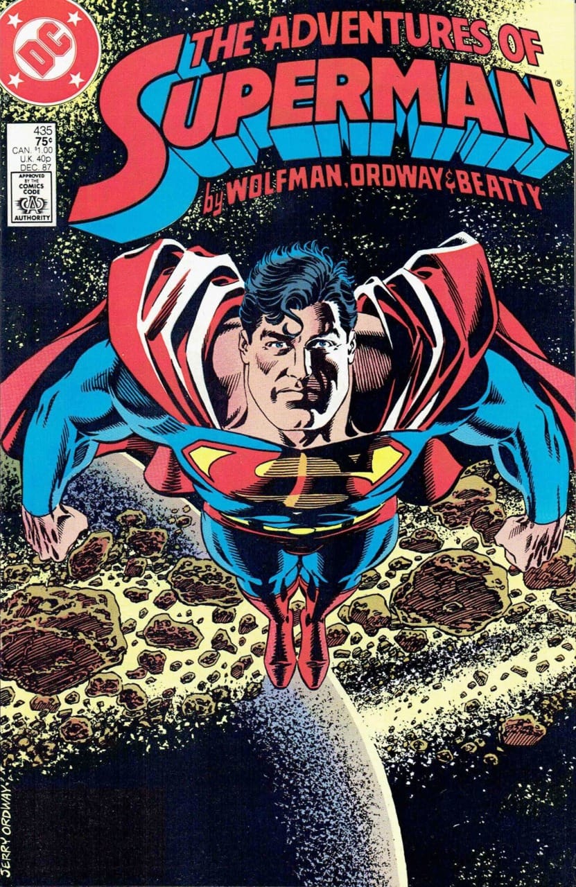 DC Comics COMIC BOOK Adventures of Superman #435 (VF)