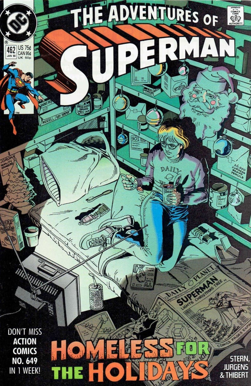 DC Comics COMIC BOOK Adventures of Superman #462 (VF)