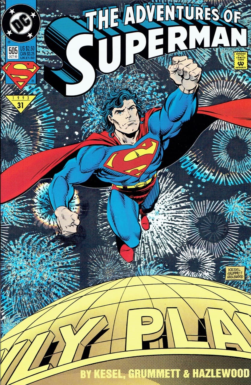 DC Comics COMIC BOOK Adventures of Superman #505 (VF)