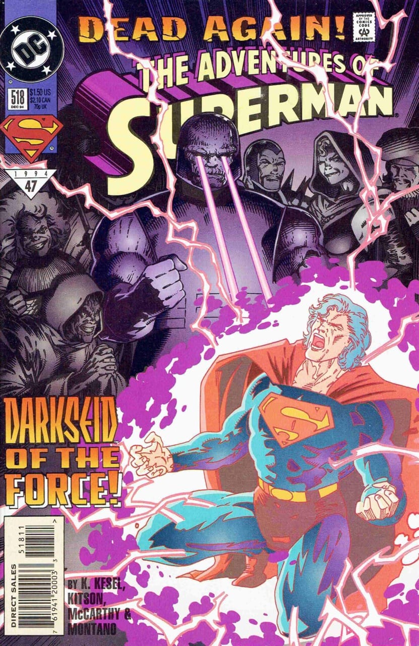 DC Comics COMIC BOOK Adventures of Superman #518 (VF)