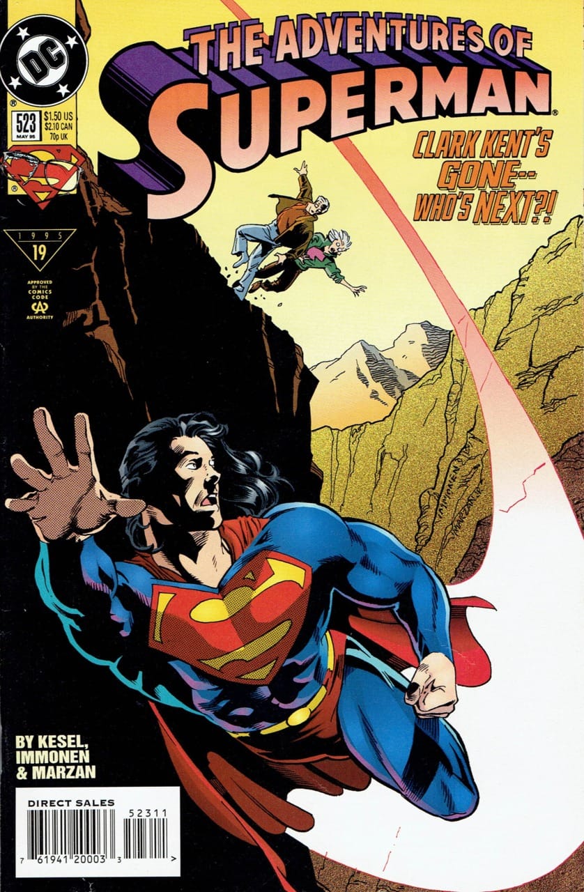DC Comics COMIC BOOK Adventures of Superman #523 (VF)