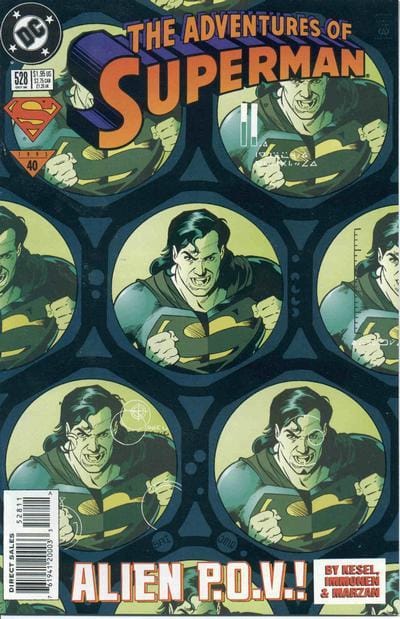 DC Comics COMIC BOOK Adventures of Superman #528 CVR A DC Comics 1995 FN