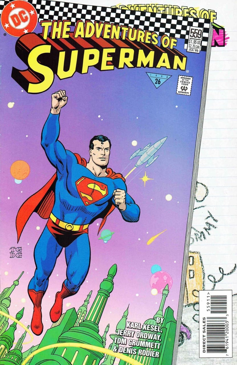 DC Comics COMIC BOOK Adventures of Superman #559 (VF)