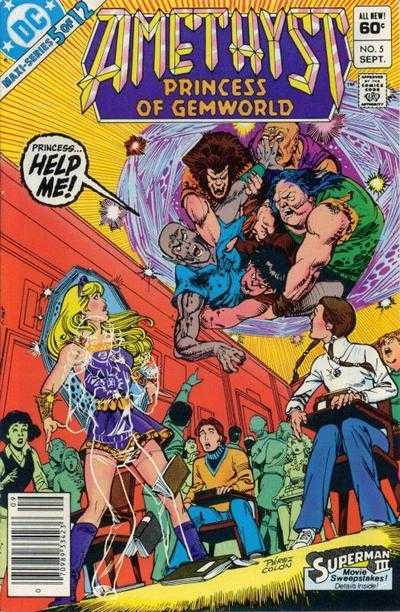 DC Comics COMIC BOOK Amethyst, Princess of Gemworld #5 (VF)