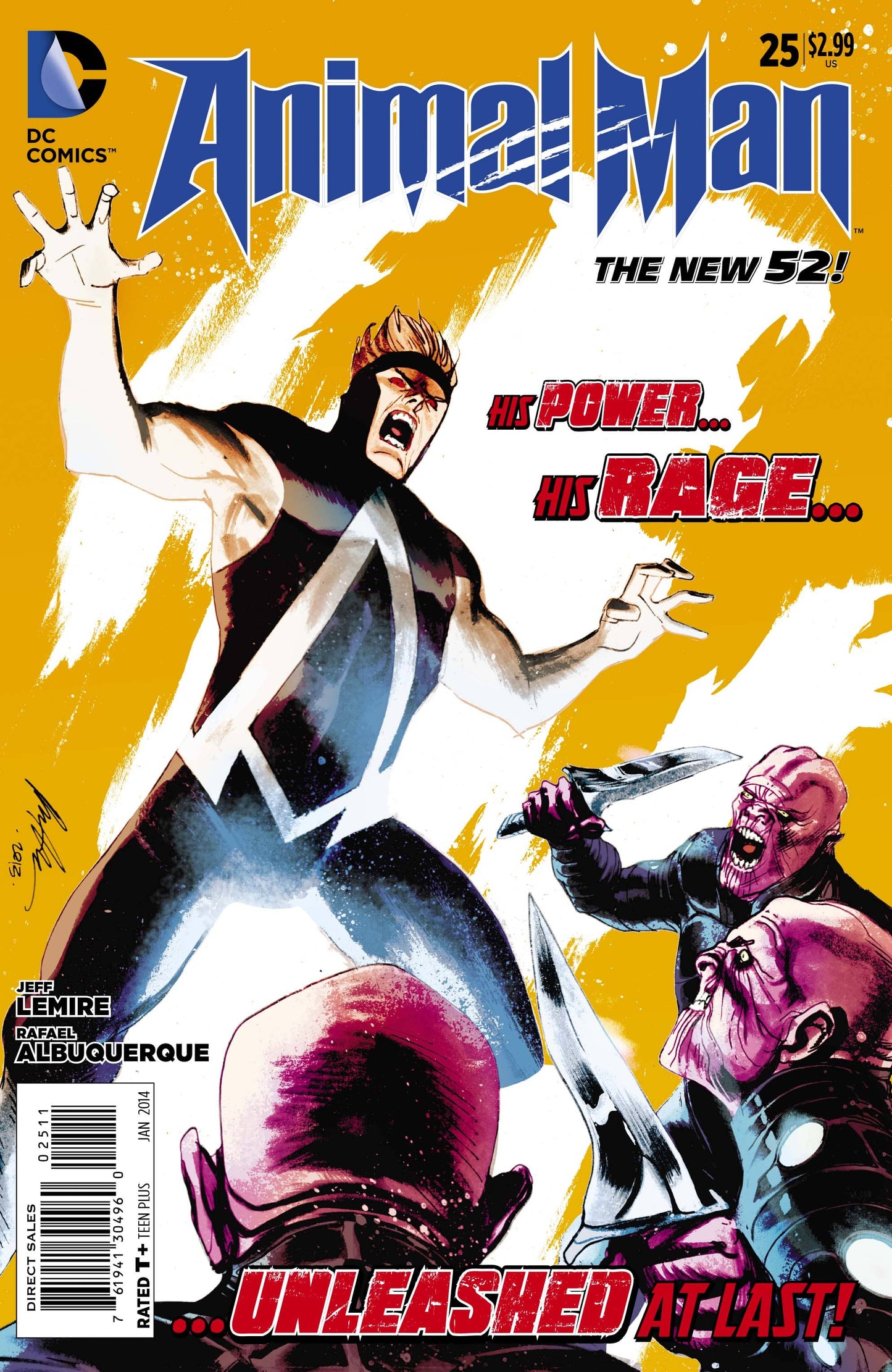 DC Comics COMIC BOOK Animal Man #25 - CVR A (FN)